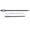 Plastic knitting needles