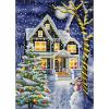 DIAMOND PAINTING CHRISTMAS NIGHT 25x35cm - DIAMOND DOTZ