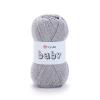 Yarn Art Baby 100% Ακρυλικό (50 γραμμάρια - 150 μέτρα) 195 Γκρι Ανοοικτό